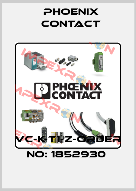 VC-K-T1-Z-ORDER NO: 1852930  Phoenix Contact