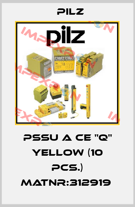 PSSu A CE "Q" yellow (10 pcs.) MatNr:312919  Pilz