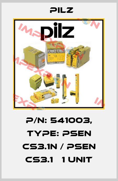 p/n: 541003, Type: PSEN cs3.1n / PSEN cs3.1   1 Unit Pilz