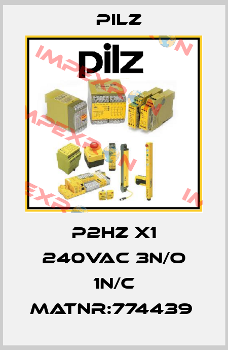 P2HZ X1 240VAC 3n/o 1n/c MatNr:774439  Pilz