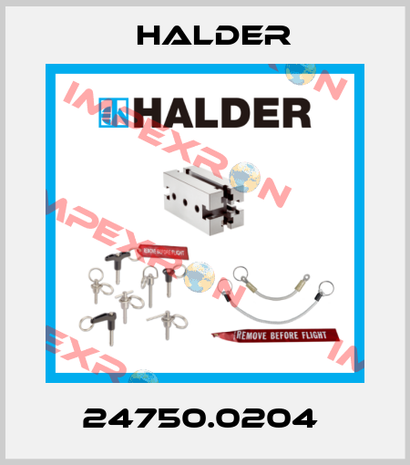 24750.0204  Halder