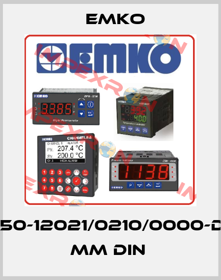 ESM-7750-12021/0210/0000-D:72x72 mm DIN  EMKO