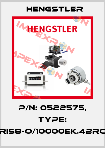 p/n: 0522575, Type: RI58-O/10000EK.42RC Hengstler