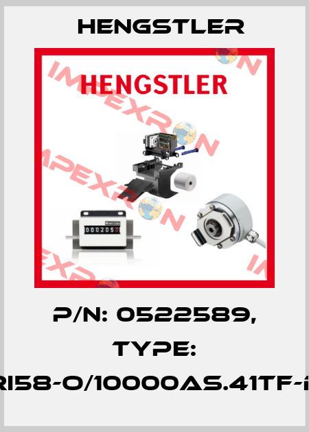 p/n: 0522589, Type: RI58-O/10000AS.41TF-D Hengstler