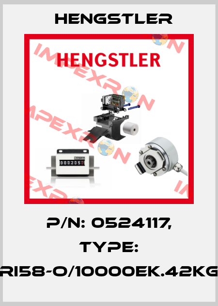 p/n: 0524117, Type: RI58-O/10000EK.42KG Hengstler