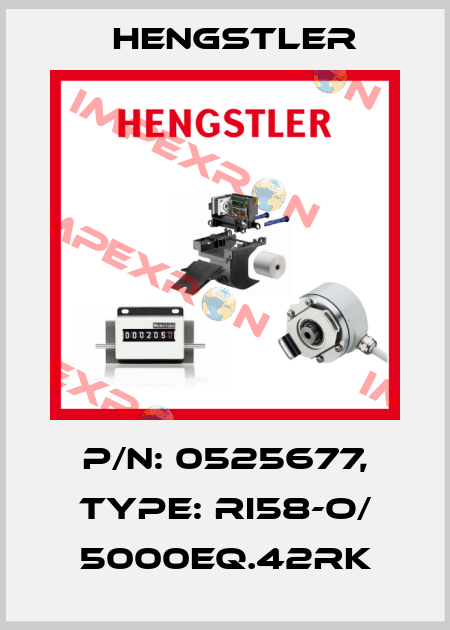 p/n: 0525677, Type: RI58-O/ 5000EQ.42RK Hengstler