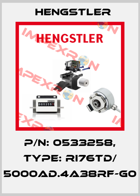 p/n: 0533258, Type: RI76TD/ 5000AD.4A38RF-G0 Hengstler
