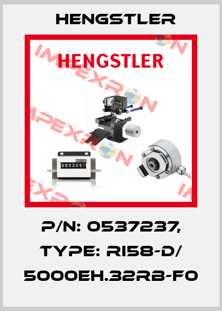 p/n: 0537237, Type: RI58-D/ 5000EH.32RB-F0 Hengstler