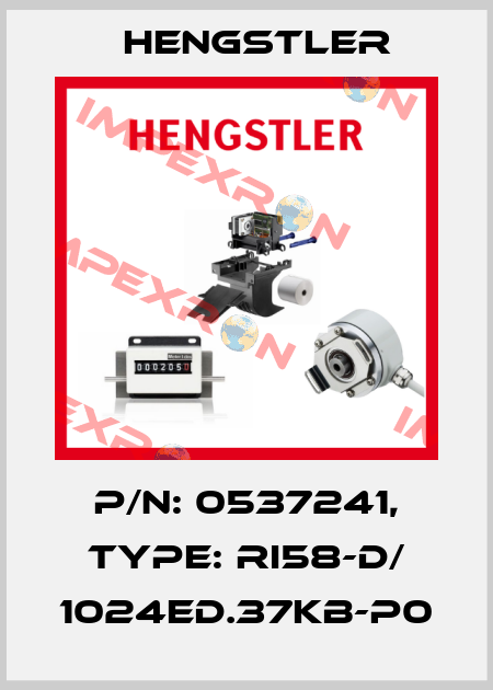 p/n: 0537241, Type: RI58-D/ 1024ED.37KB-P0 Hengstler