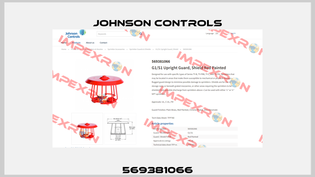 569381066 Johnson Controls