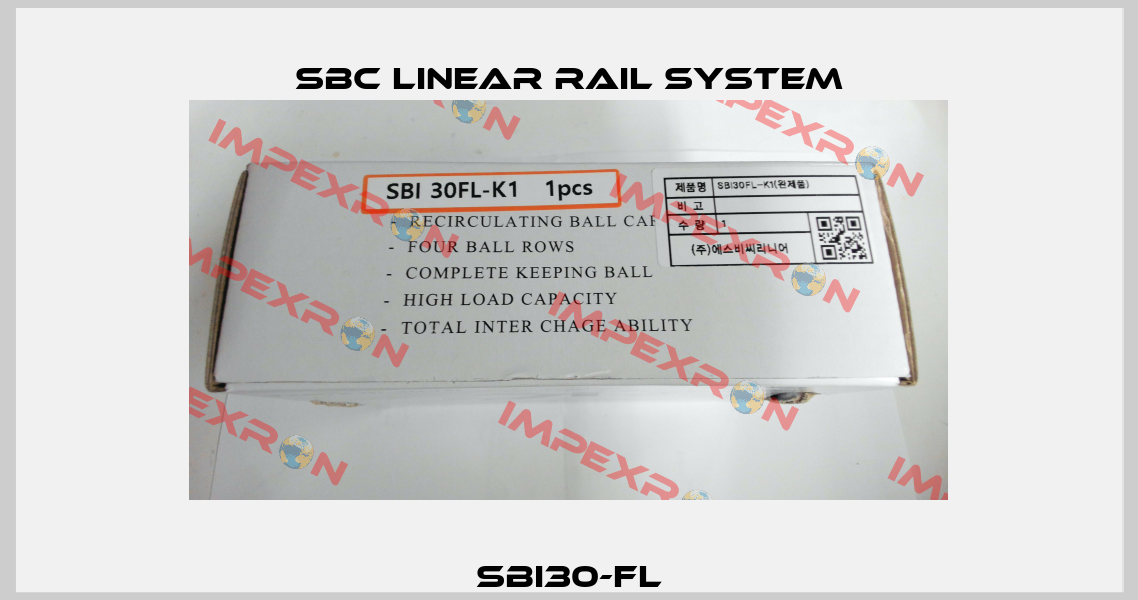 SBI30-FL SBC Linear Rail System