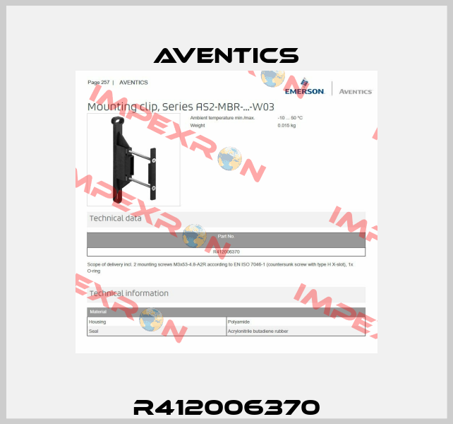 R412006370 Aventics