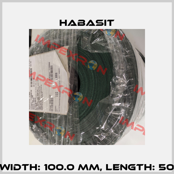 W-8 PET  ( Width: 100.0 mm, length: 50000.0 mm) Habasit