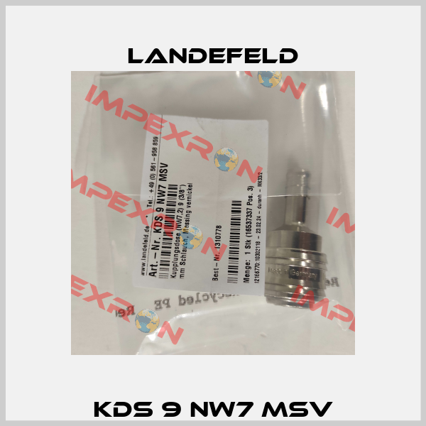 KDS 9 NW7 MSV Landefeld
