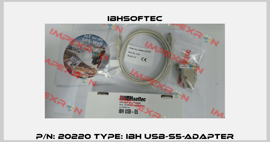 P/N: 20220 Type: IBH USB-S5-Adapter IBHsoftec