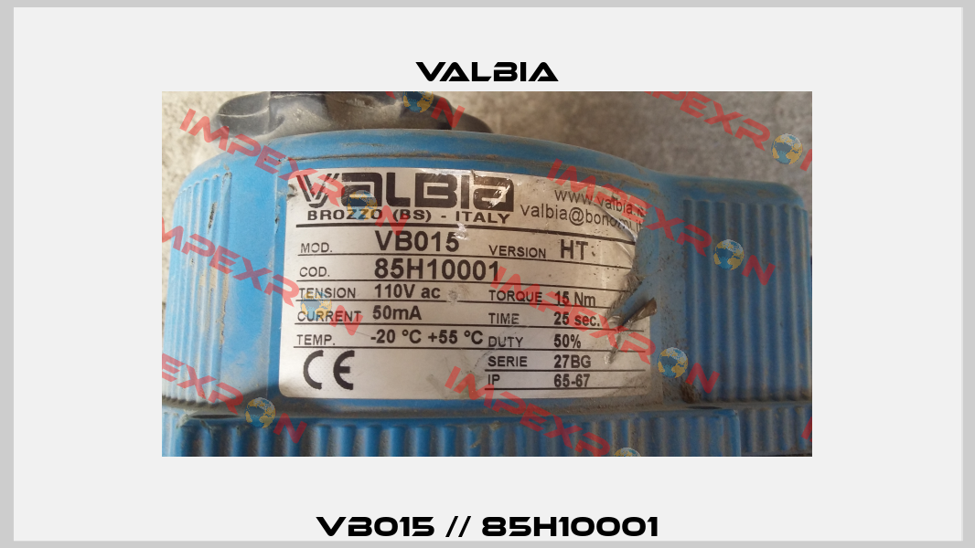 VB015 // 85H10001 Valbia