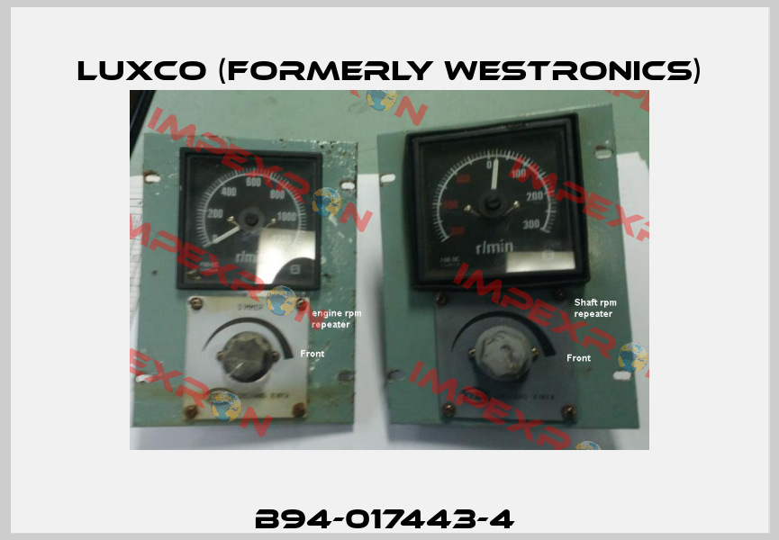 B94-017443-4  Luxco (formerly Westronics)