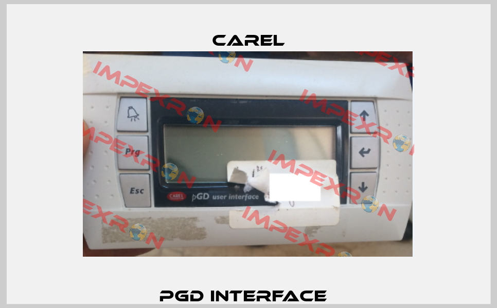 pGD interface   Carel