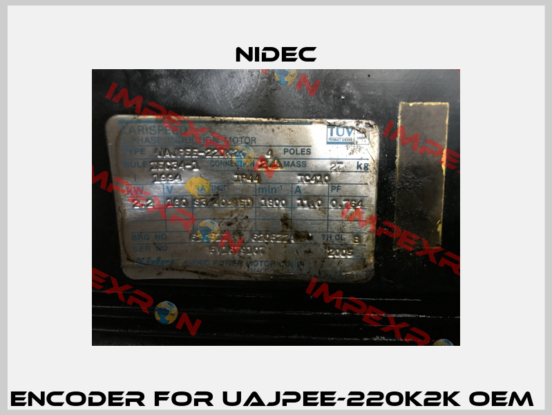 Encoder For UAJPEE-220K2K OEM  Nidec
