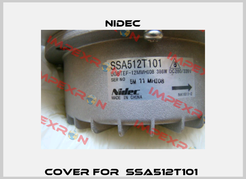 Cover for  SSA512T101  Nidec