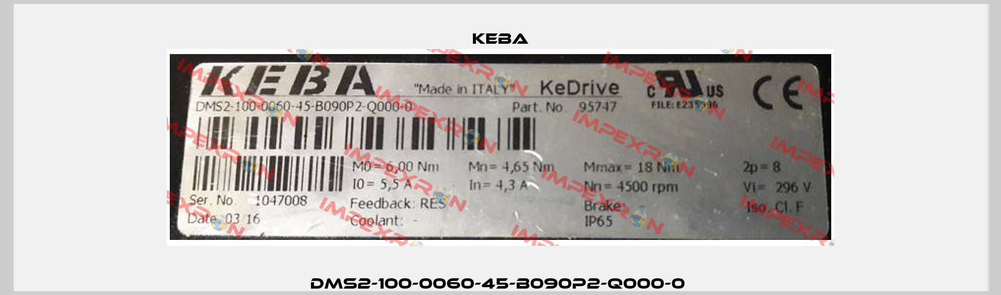 DMS2-100-0060-45-B090P2-Q000-0  Keba
