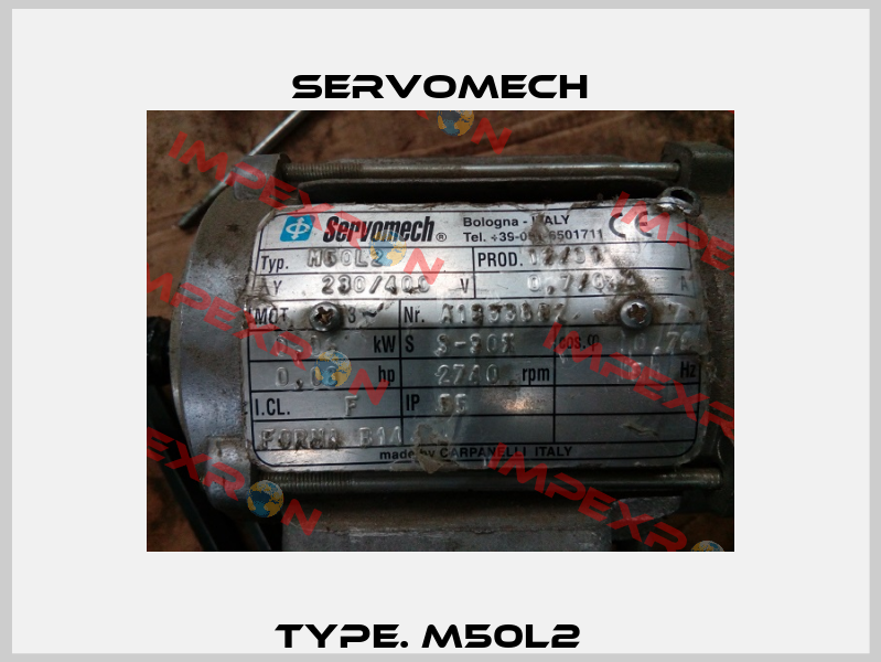 Type. M50L2   Servomech