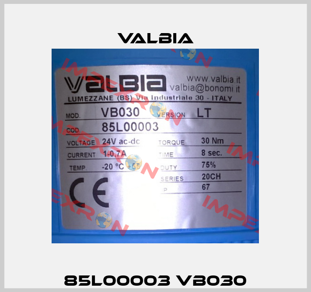 85L00003 VB030 Valbia