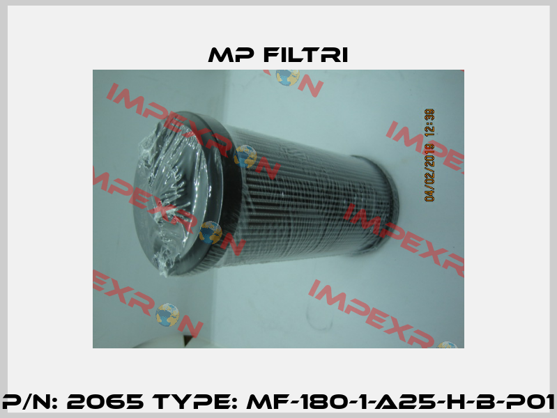 P/N: 2065 Type: MF-180-1-A25-H-B-P01 MP Filtri