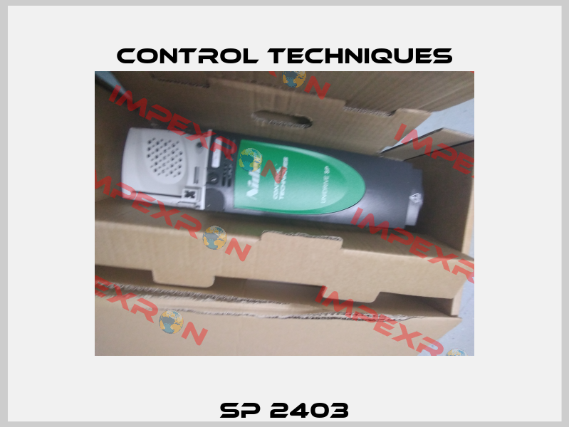 SP 2403 Control Techniques