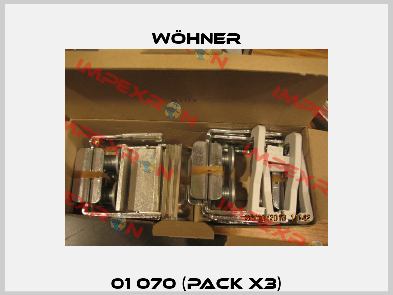 01 070 (pack x3) Wöhner