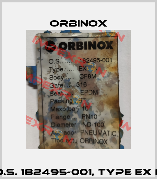 O.S. 182495-001, Type EX N Orbinox