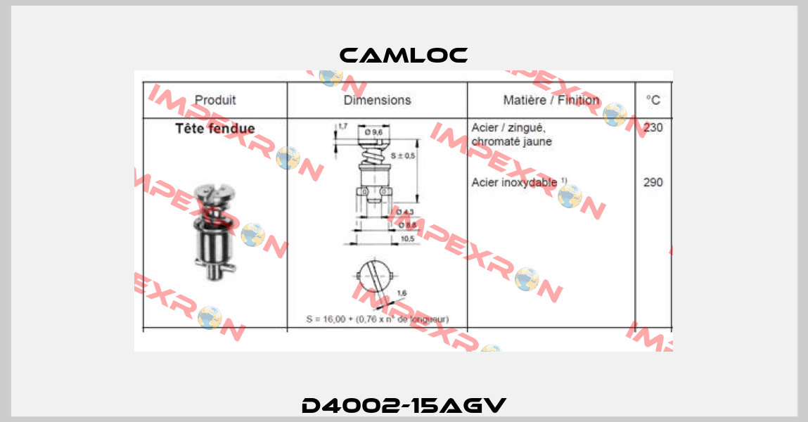 D4002-15AGV Camloc