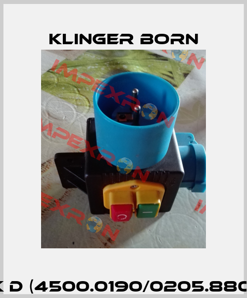 SK D (4500.0190/0205.8800) Klinger Born