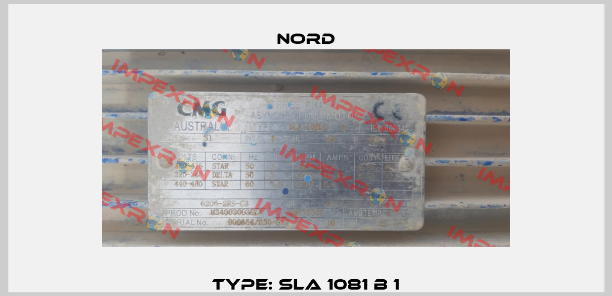 Type: SLA 1081 B 1 Nord