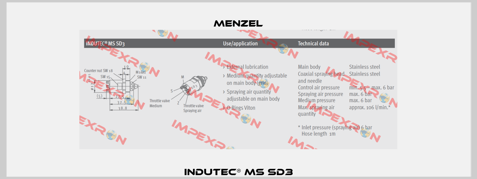 INDUTEC® MS SD3 Menzel