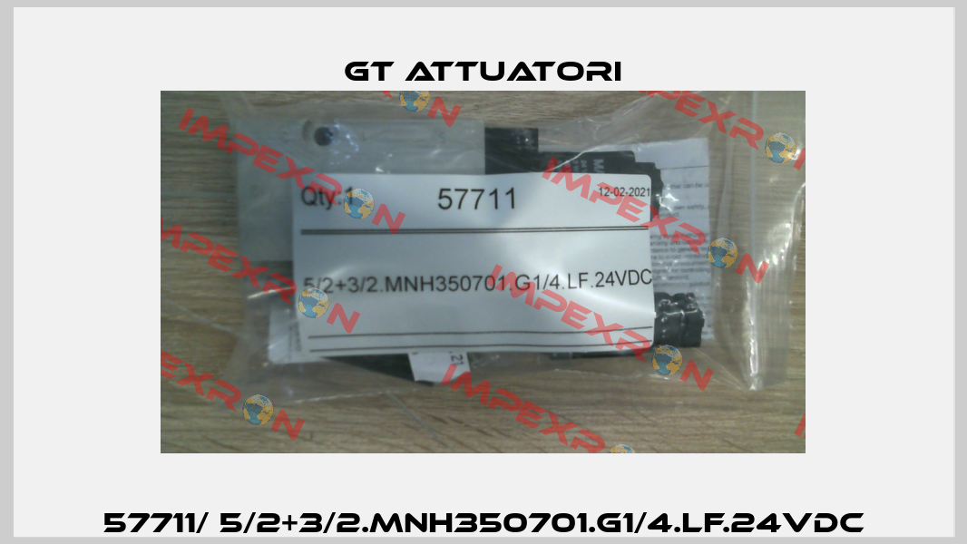 57711/ 5/2+3/2.MNH350701.G1/4.LF.24VDC GT Attuatori