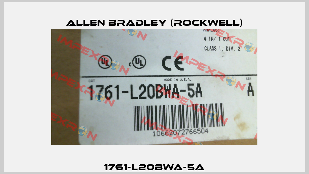 1761-L20BWA-5A Allen Bradley (Rockwell)