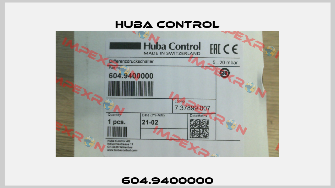 604.9400000 Huba Control