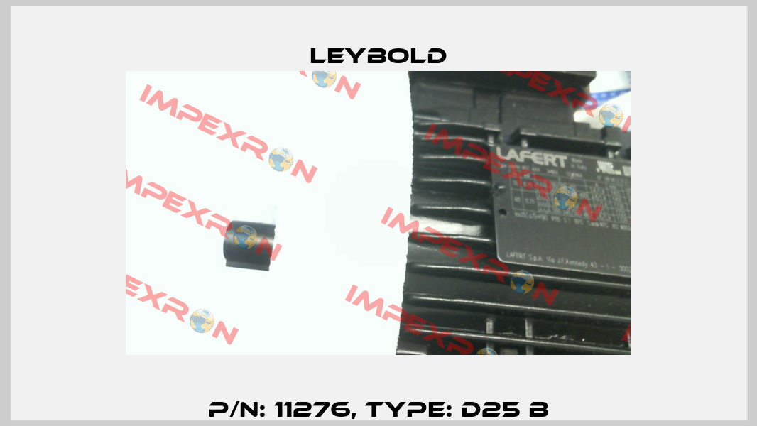 P/N: 11276, Type: D25 B Leybold