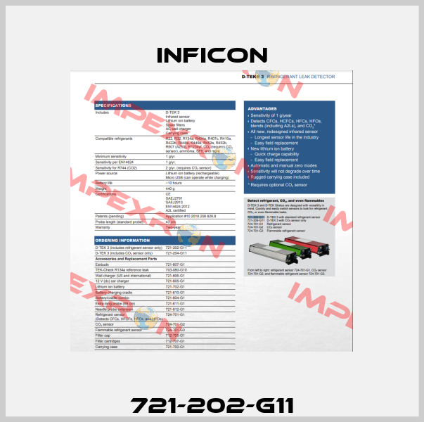 721-202-G11 Inficon
