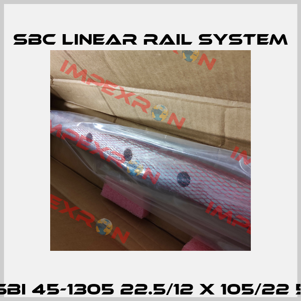 SBI 45-1305 22.5/12 x 105/22 5 SBC Linear Rail System