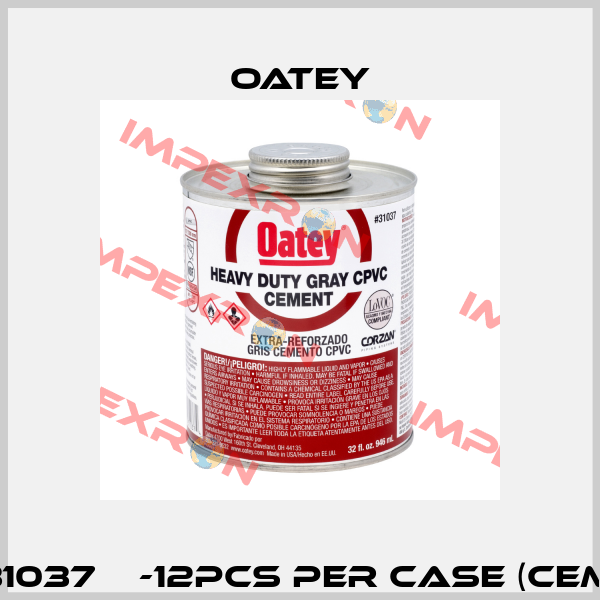 OAT 31037    -12pcs per case (CEMENT)  Oatey