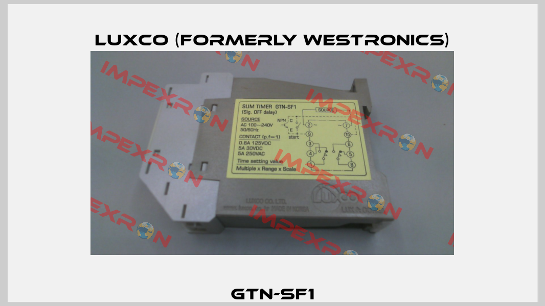 GTN-SF1 Luxco (formerly Westronics)