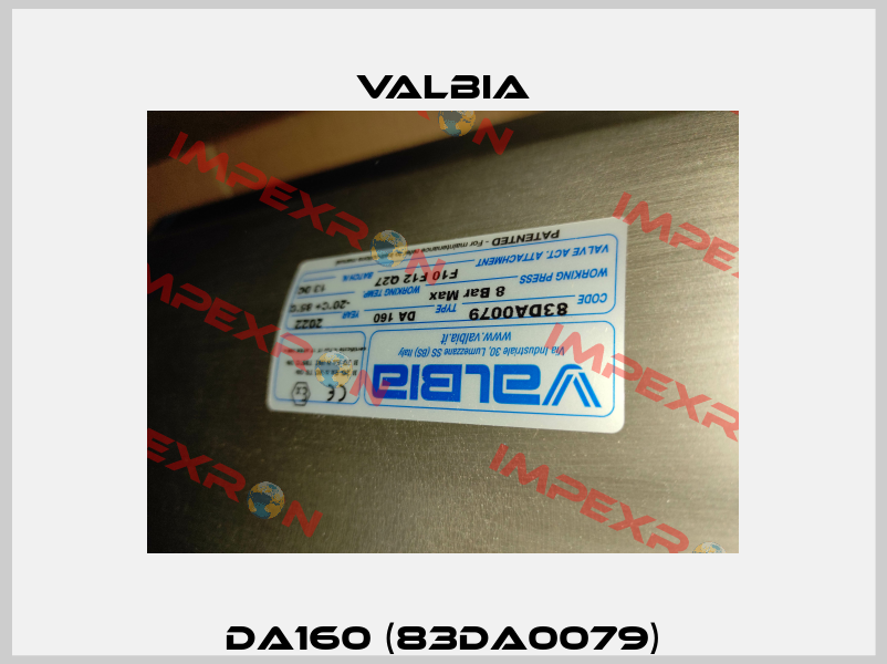 DA160 (83DA0079) Valbia