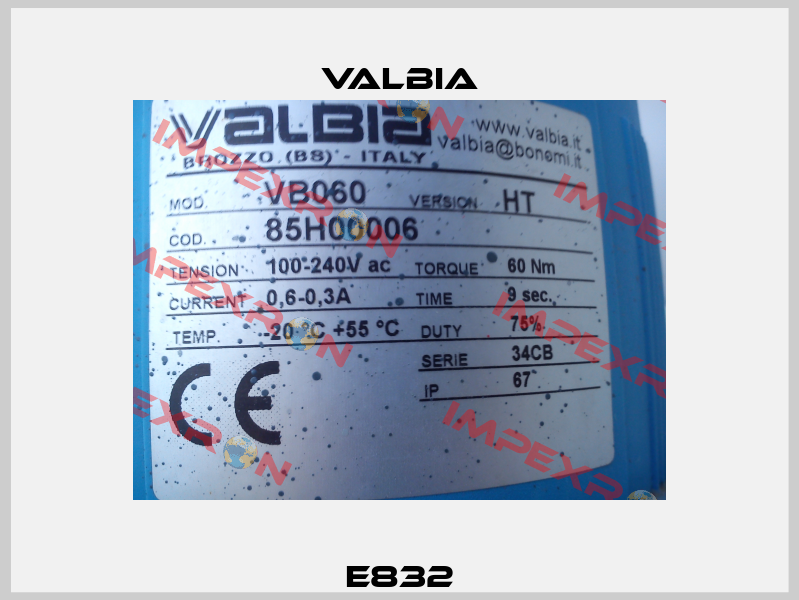 E832 Valbia