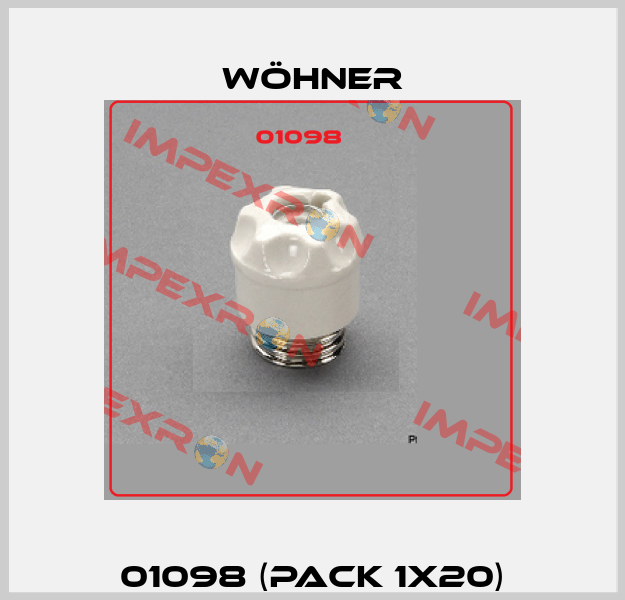 01098 (pack 1x20) Wöhner