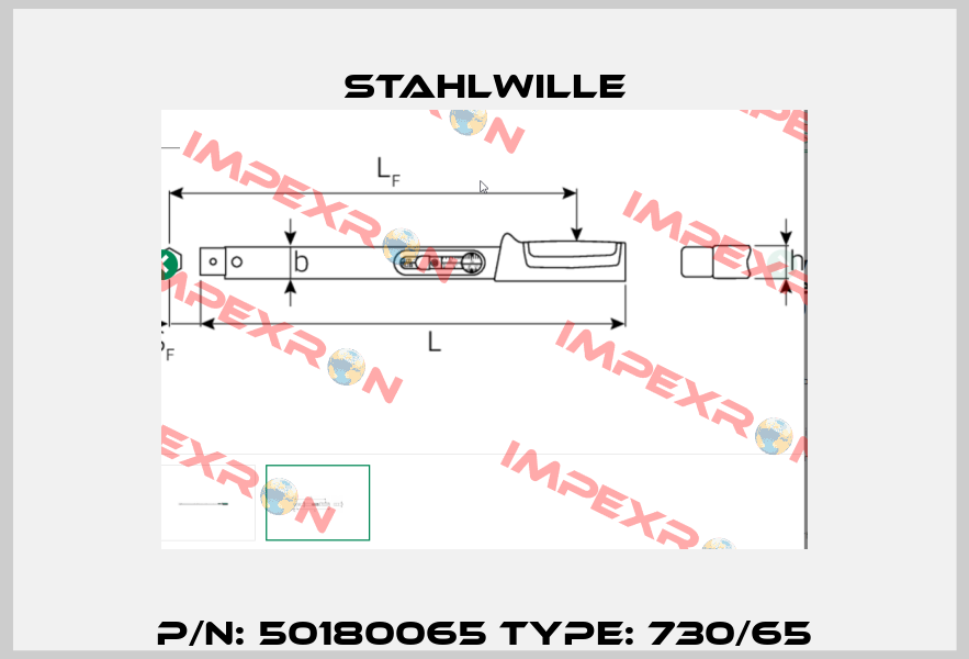 P/N: 50180065 Type: 730/65 Stahlwille