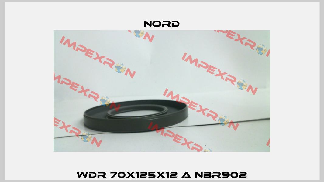 WDR 70x125x12 A NBR902 Nord