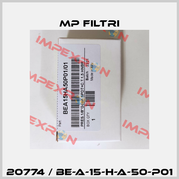 20774 / BE-A-15-H-A-50-P01 MP Filtri