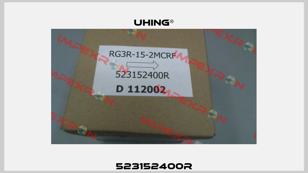 Nr.: 523152400R Type: RG3R-15-2MCRF Uhing®